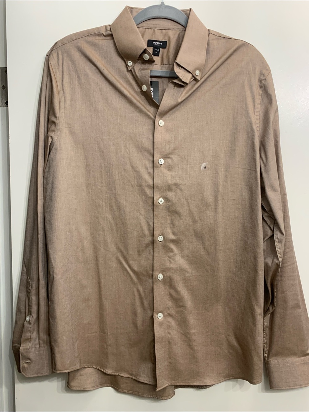 Express Men's Button-Down Dress Shirt